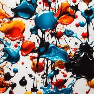 Ink drop 20 oz tumbler